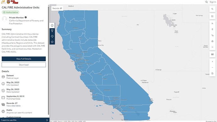 Web capture_18-7-2023_191959_hub-calfire-forestry.hub.arcgis.com