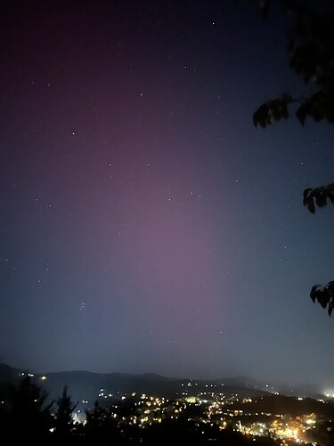 Northern lights over Sonora two