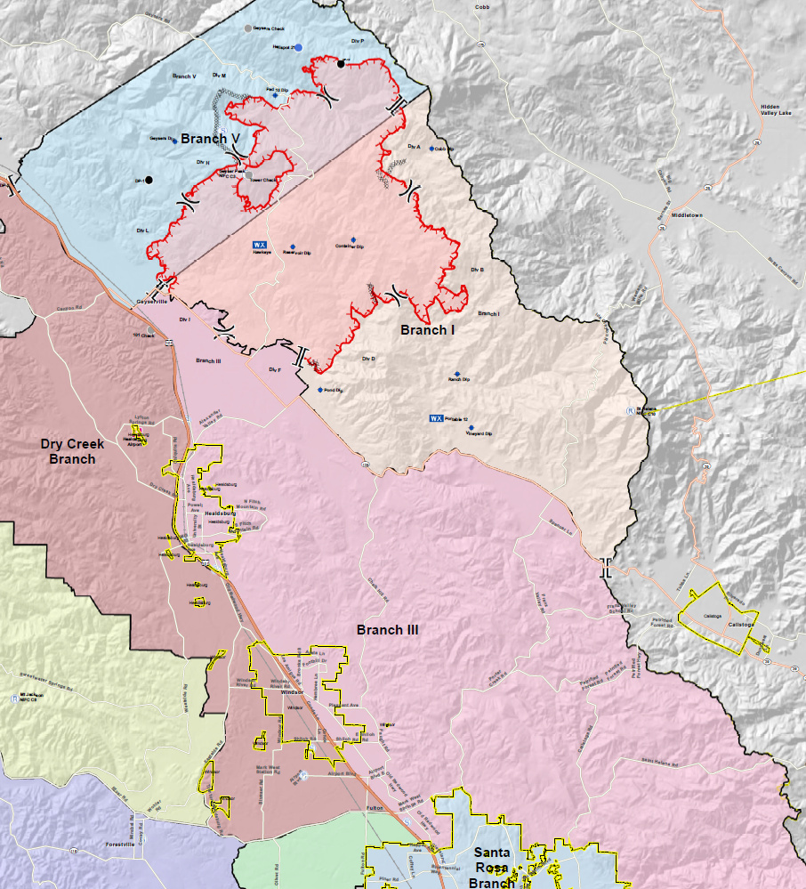 CA-LNU-Kincade (Contained) - Continuing Fires/Incidents - Wildfire Intel