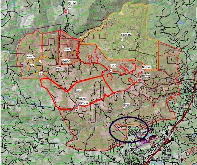 Evac Map